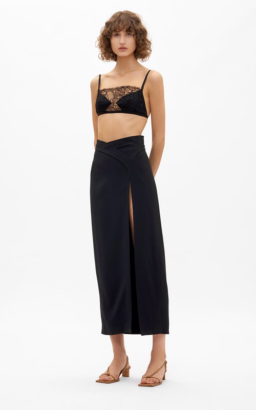 dion lee lace bralette