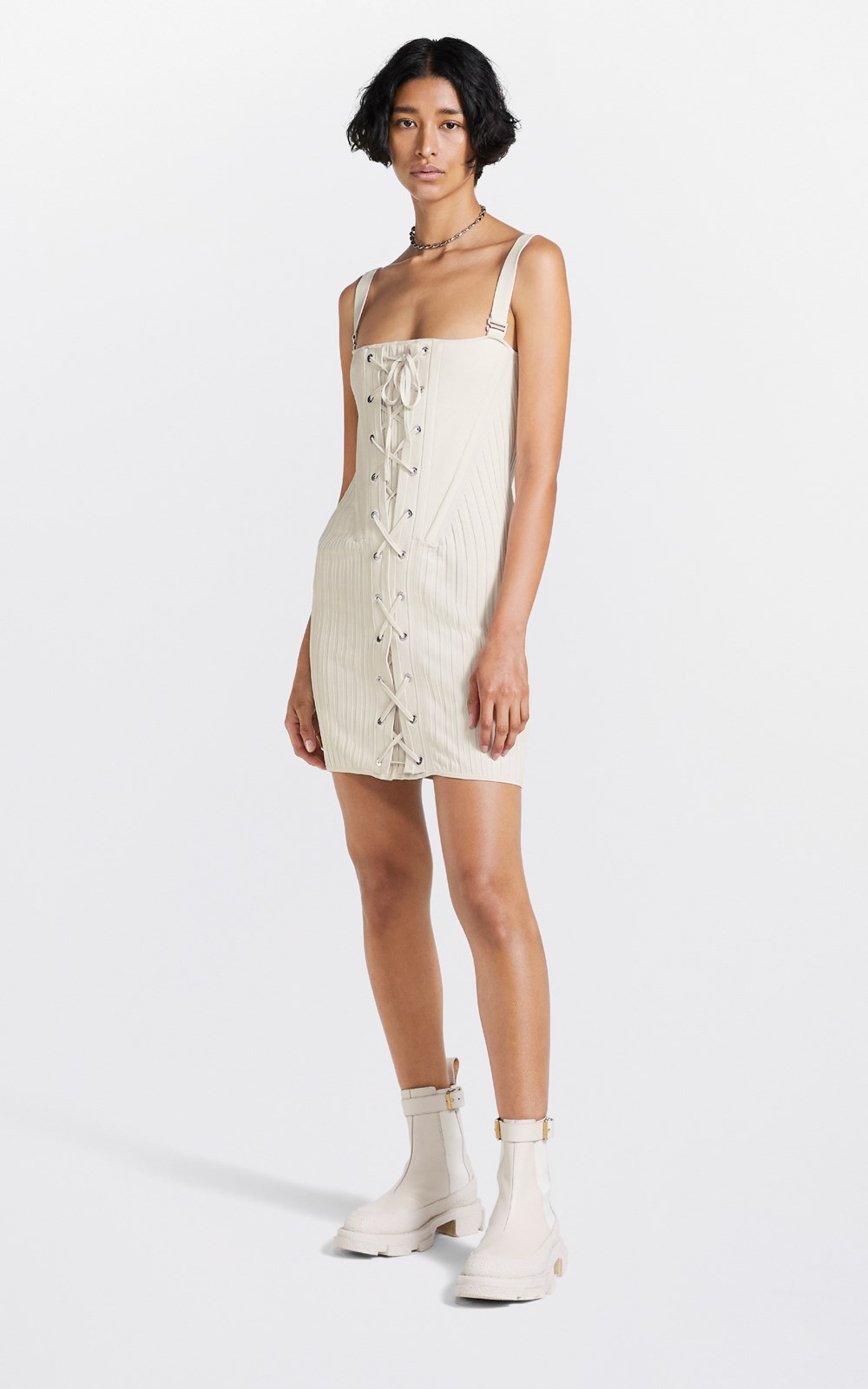 New  | LACED CORSET DRESS