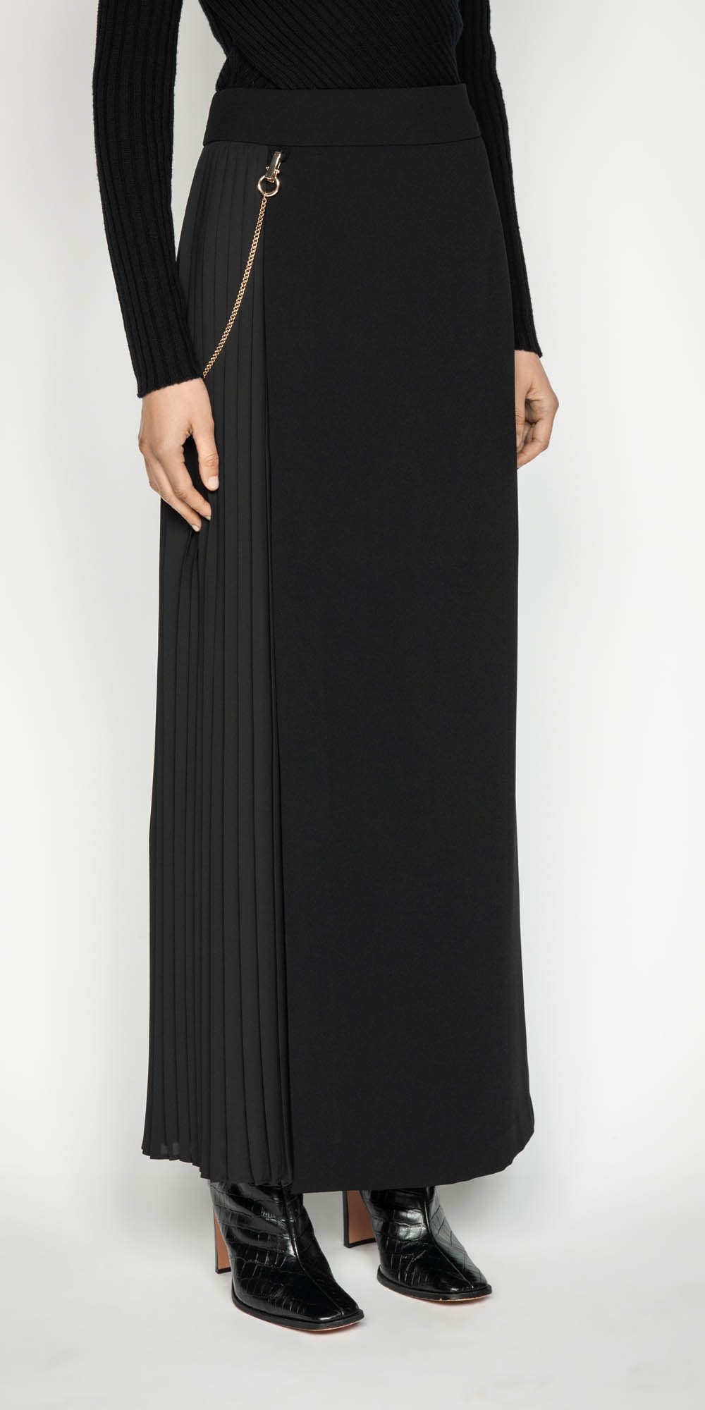 Pleated Column Maxi Skirt | Buy Skirts Online - Cue