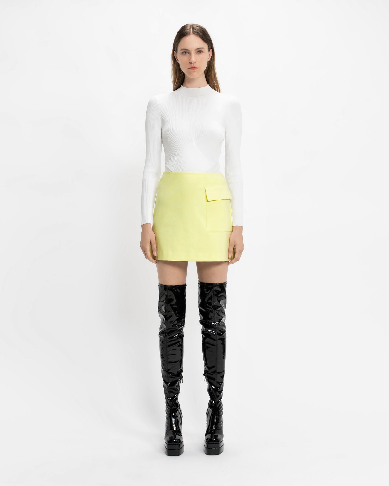 Skirts | Soft Lime Mini | 352 Soft Lime