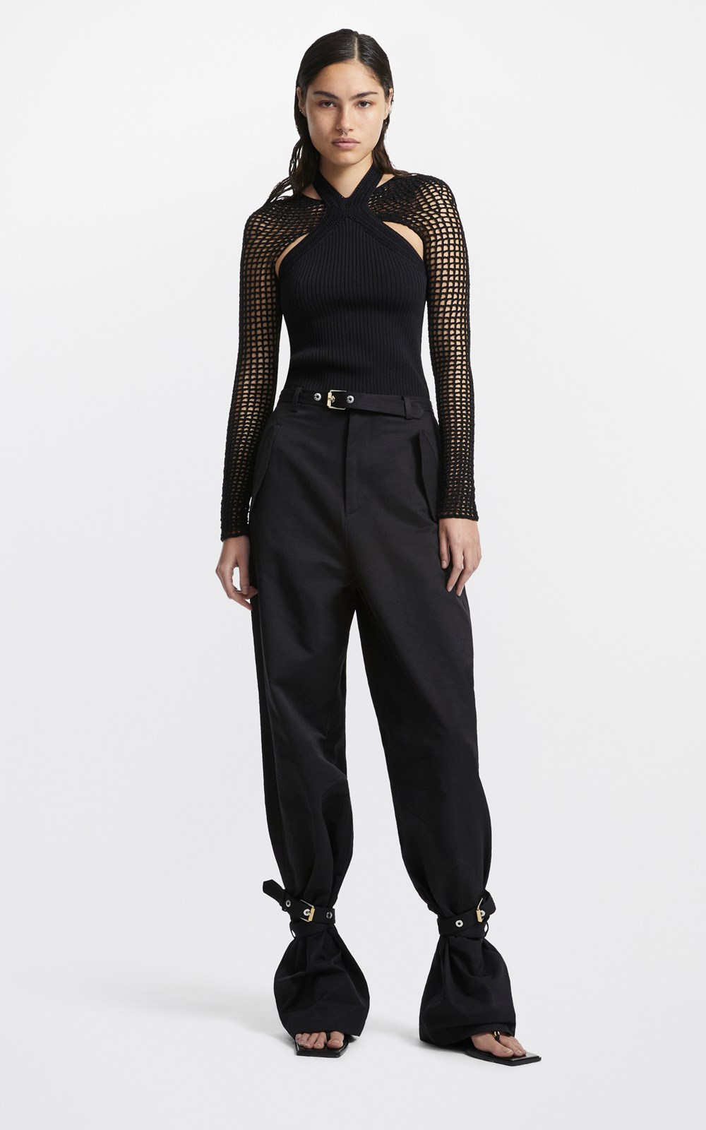 New  | BELTED BLOUSON PANT