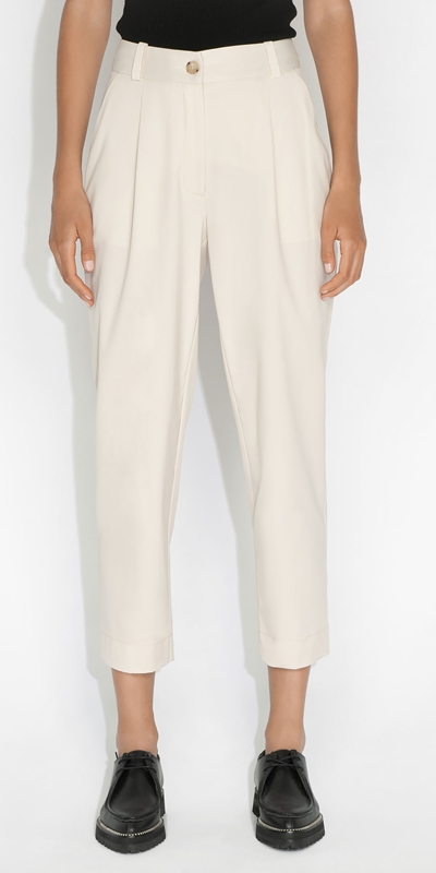 Wear to Work  | Tech Twill Relaxed Pant | 250 Stone