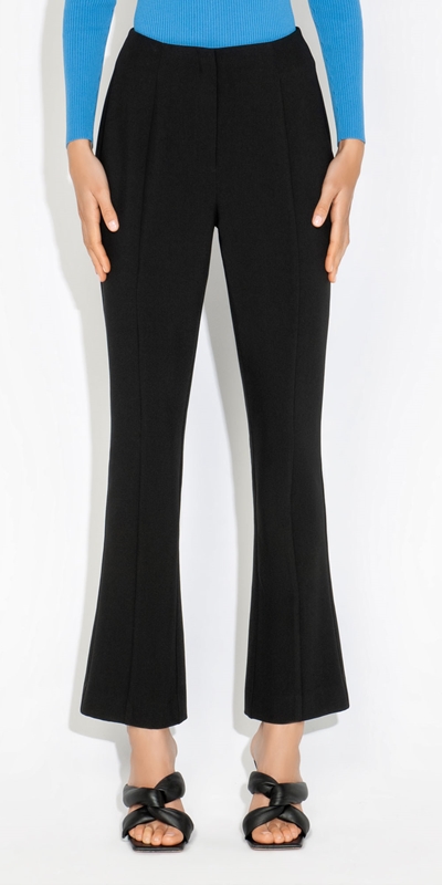 Wear to Work  | Flared Pant | 990 Black