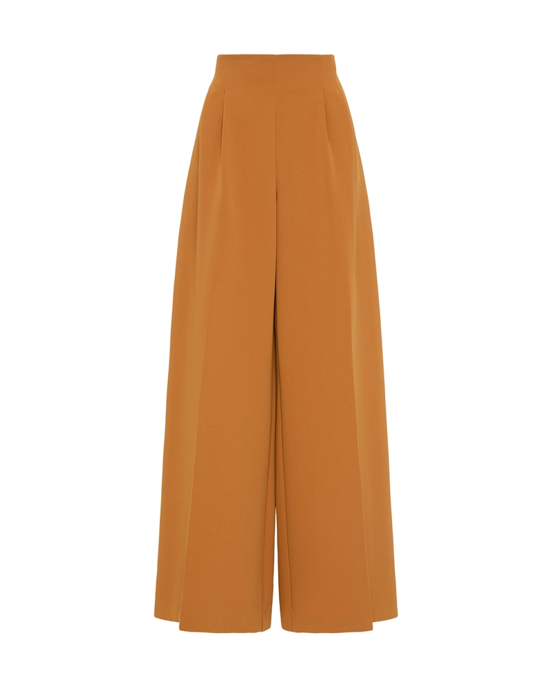 Pants  | Recycled Twill Wide Leg Pant | 290 Camel