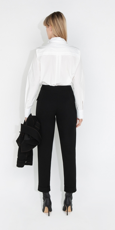 Tops and Shirts | Classic Cotton Shirt | 110 Off White