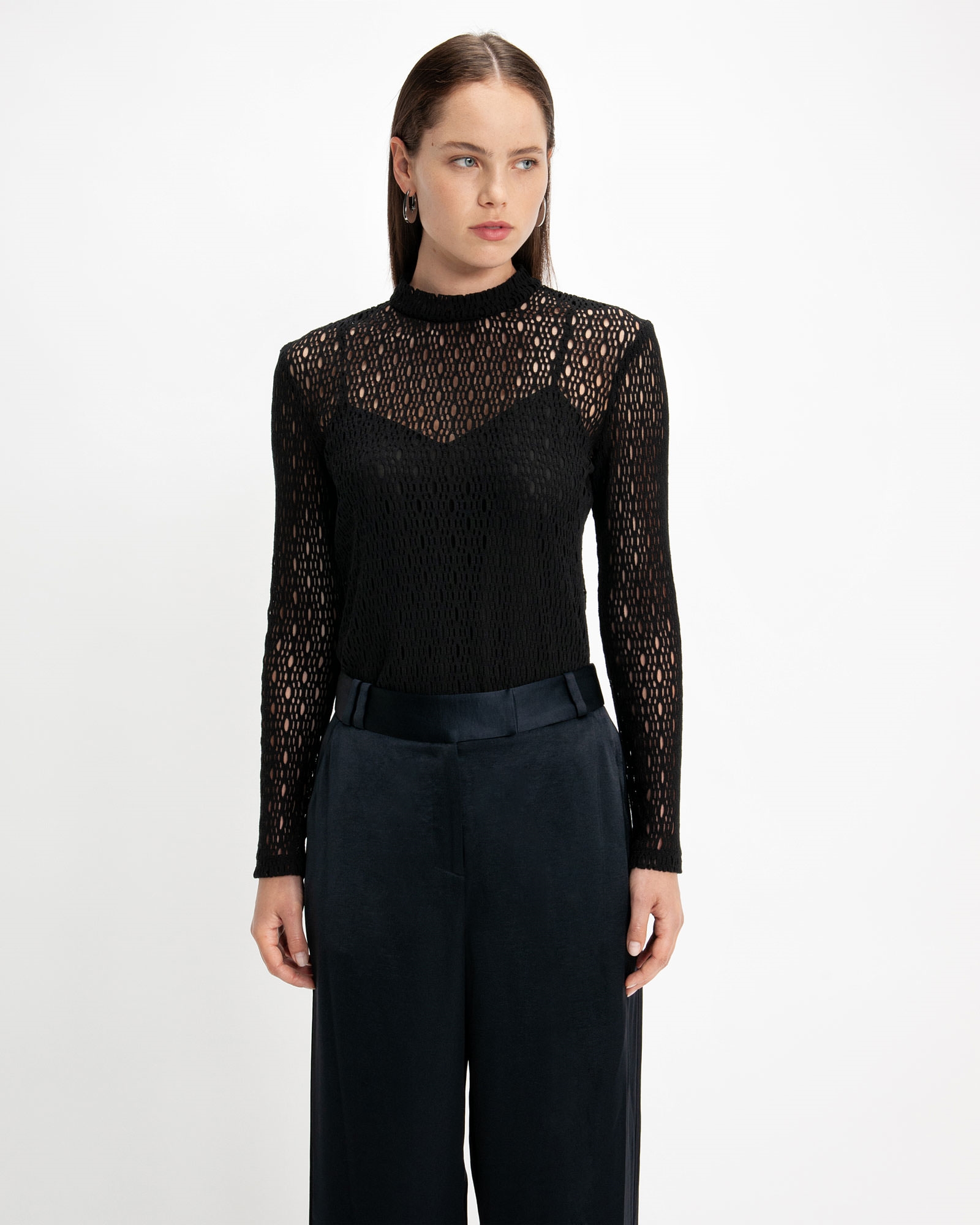 Crochet Mesh Top | Buy Tops & Shirts Online - Cue
