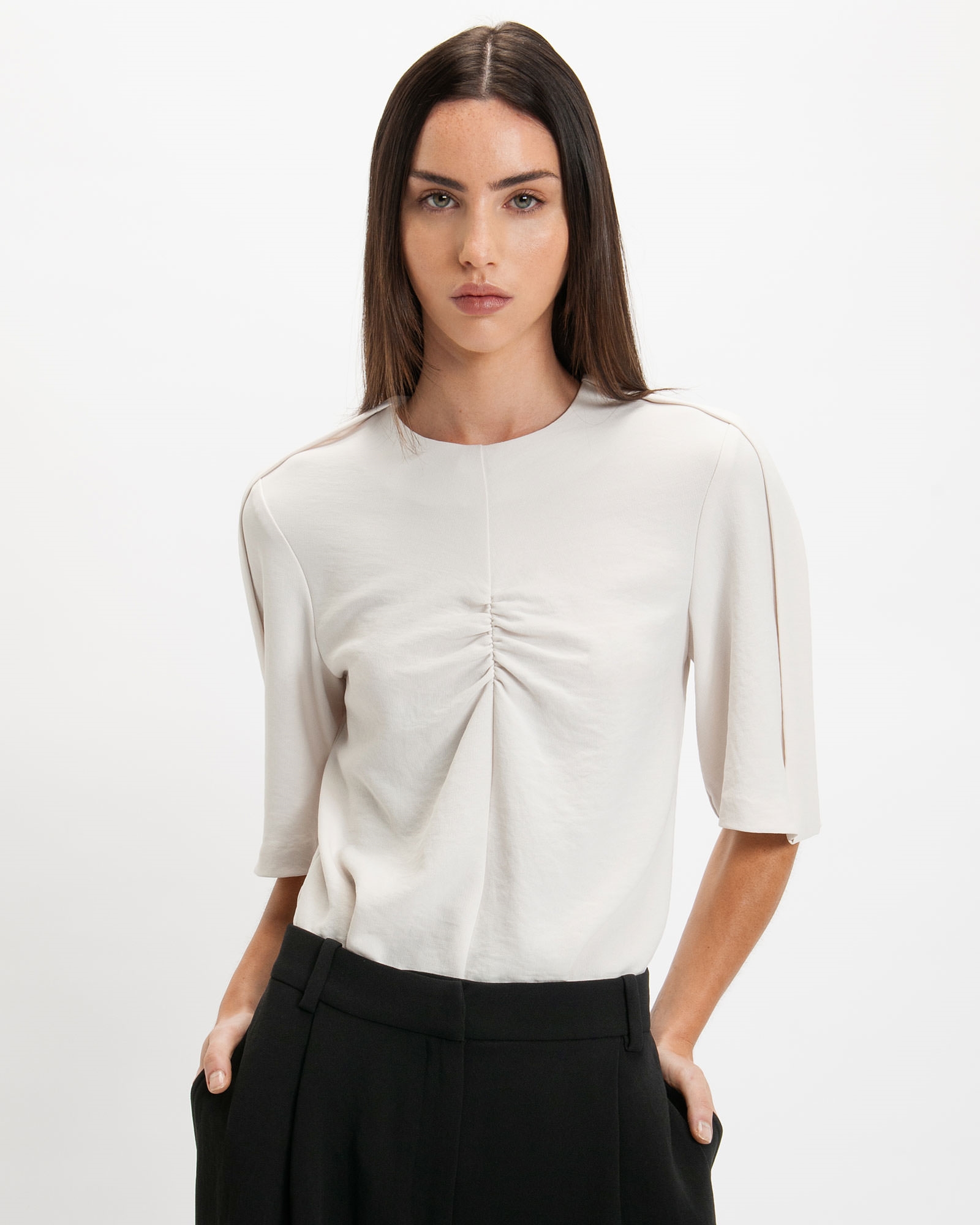 Ruched Front Top | Buy Tops and Shirts Online - Cue