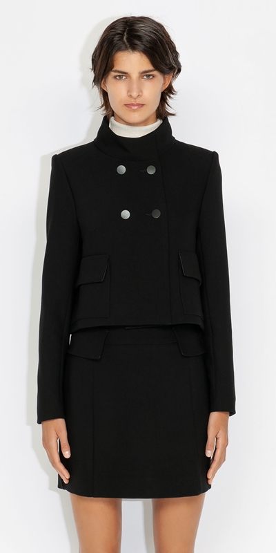 Jackets and Coats  | Eco Twill Jacket | 990 Black