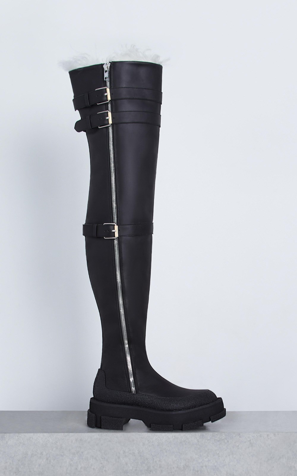 Unisex | GAO THIGH HIGH UNISEX BOOT w SHEARLING