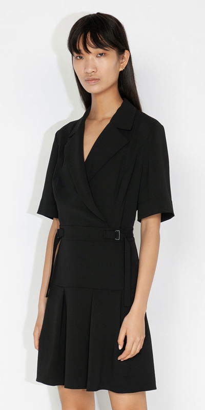 New Arrivals  | Trench Dress | 990 Black