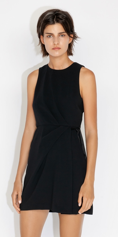 Made in Australia  | Waist Tuck Dress | 990 Black