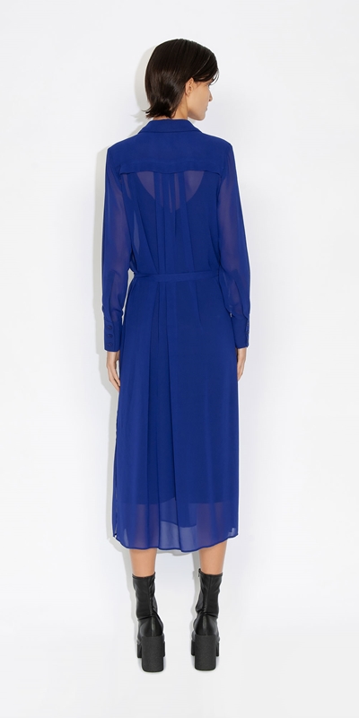Dresses | Maxi Shirt Dress | 571 Ultra Violet