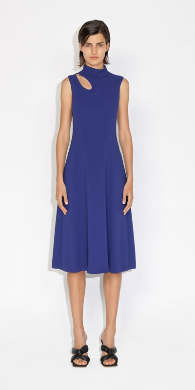 Made in Australia | Cut Out Dress | 571 Ultra Violet