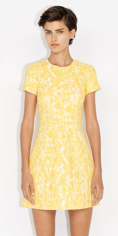 Sale  | Jacquard Corset Dress | 227 Mango