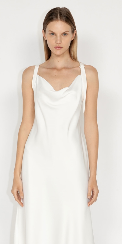 Sale  | Bias Dress | 110 Off White