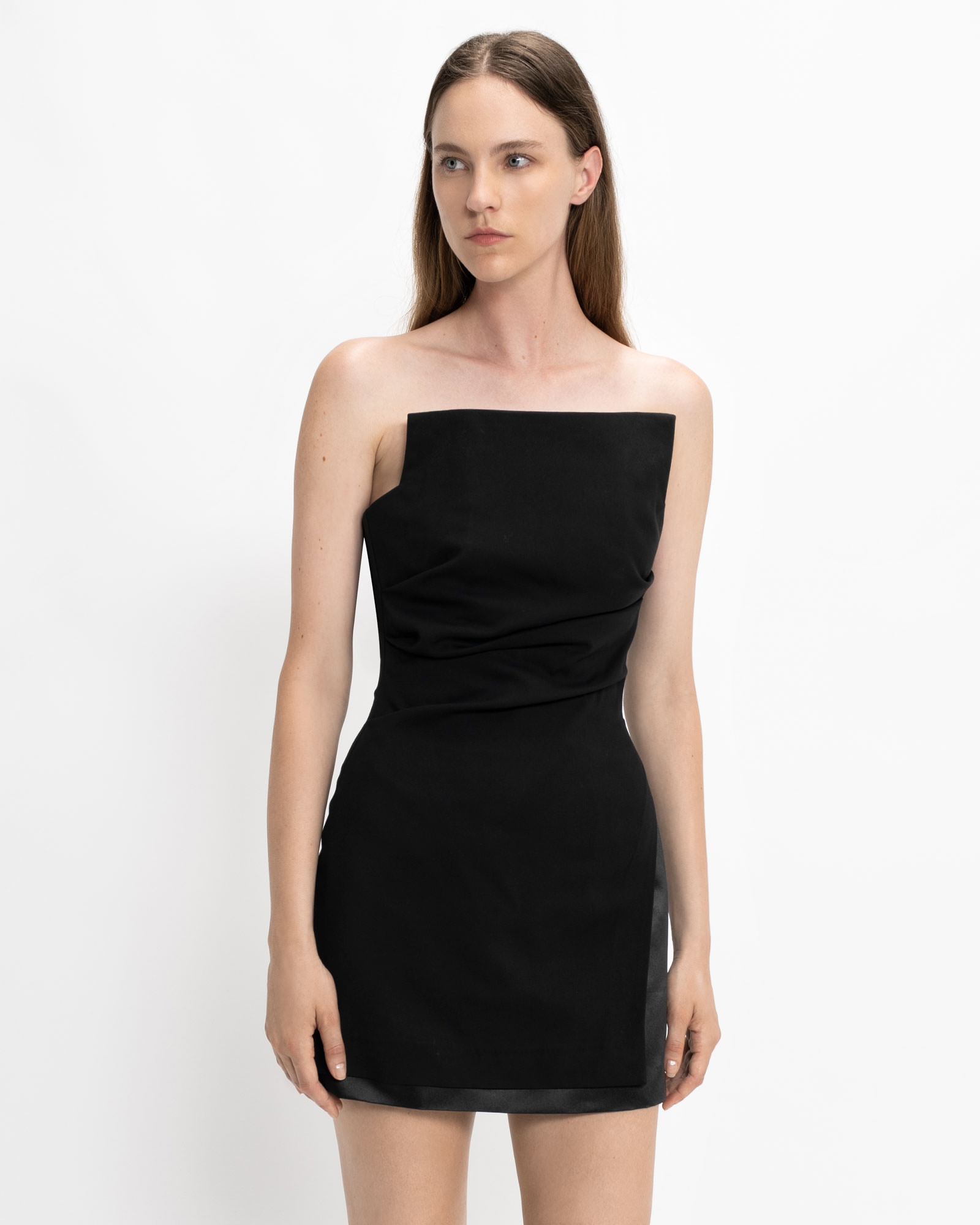 Dresses | Square Neck Mini Dress | 990 Black