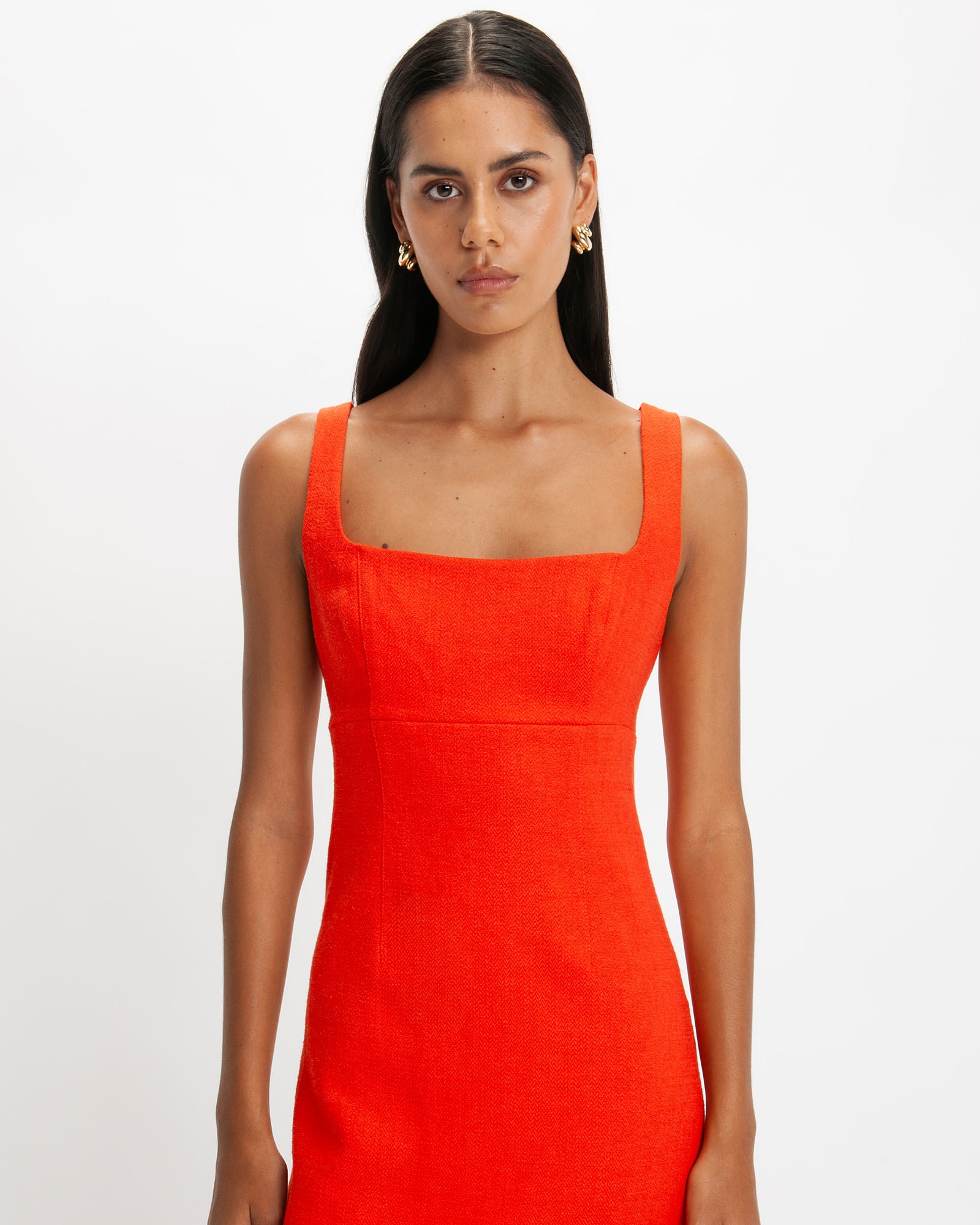 Tailored Square Neck Shift Dress | Buy Dresses Online - Cue