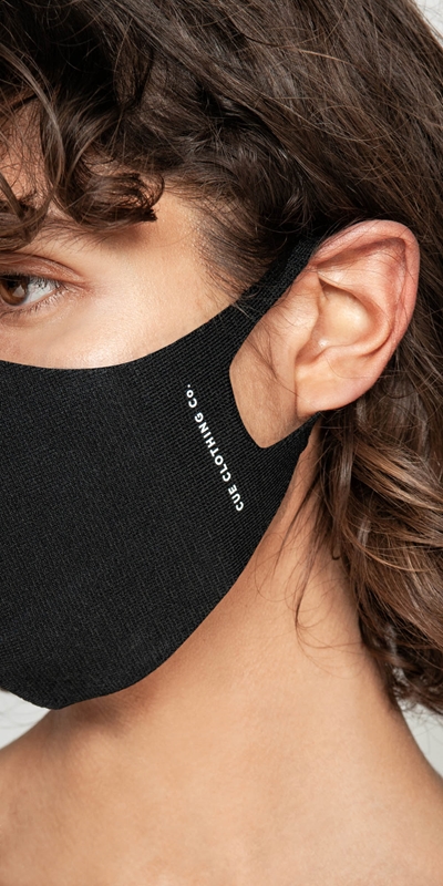 Accessories | Knitted Face Mask | 990 Black