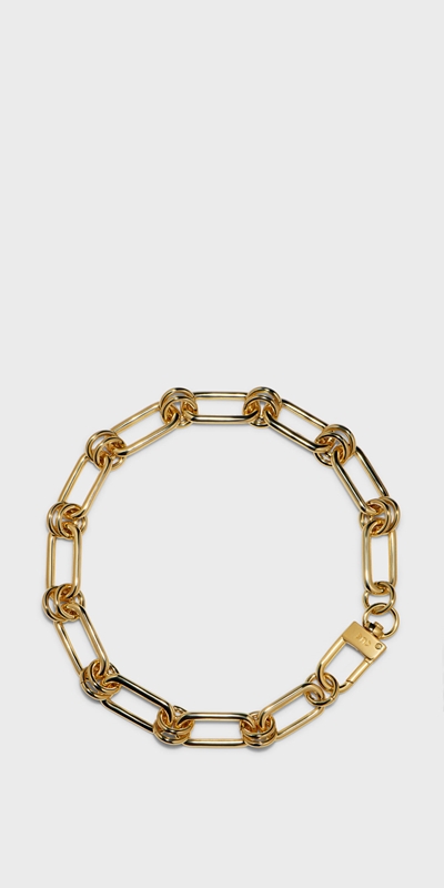 Cue Cares - Sustainable | Chunky Chain Necklace | 160 Gold