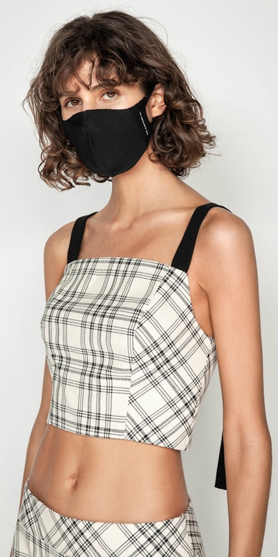 Accessories | Knitted Face Mask | 990 Black