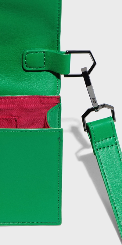 Accessories | Mini Leather Bag | 328 Vibrant Green