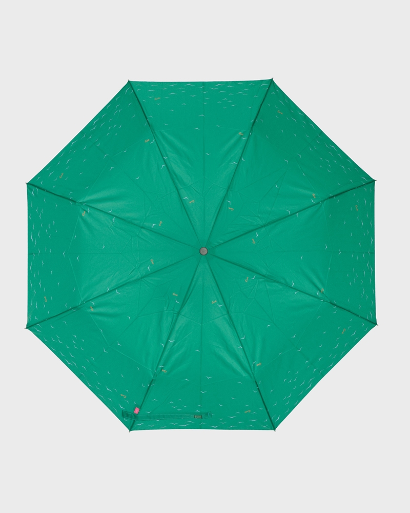 Accessories  | Vivid Green Crane Umbrella | 374 Vivid Green