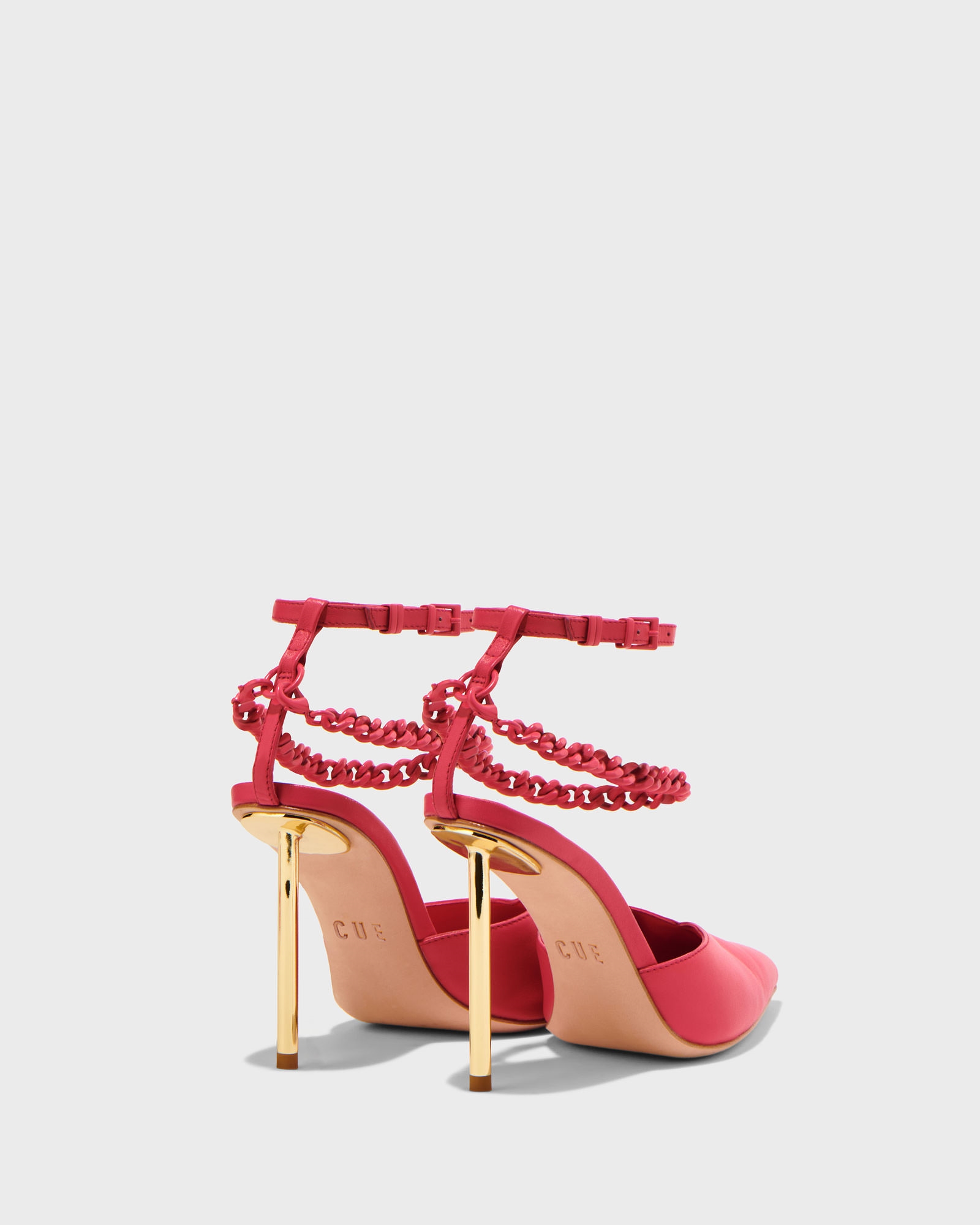 Accessories  | Chain and Metal Heel | 540 Pink