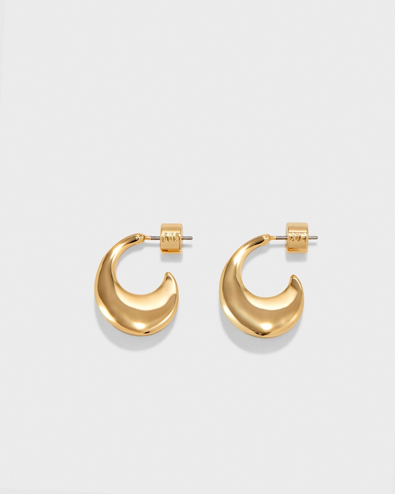 Accessories | Petite Sliced Earring | 160 Gold
