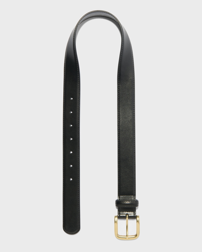 Leather | Boyfriend Belt | 990 Black