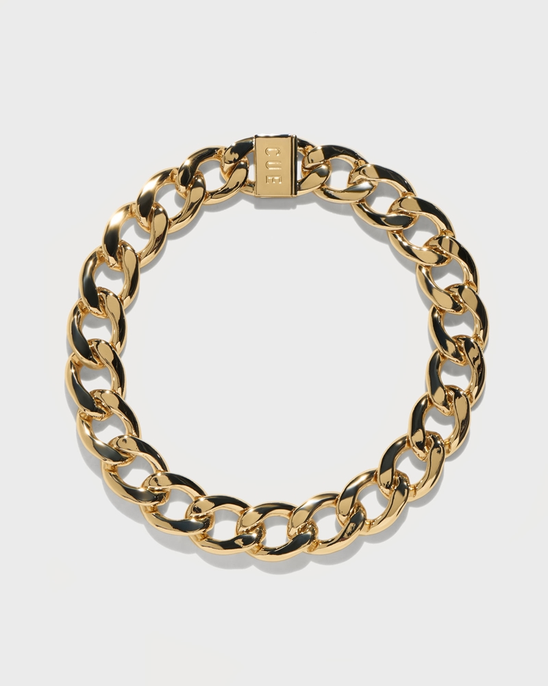 | Gold Chunky Chain Necklace