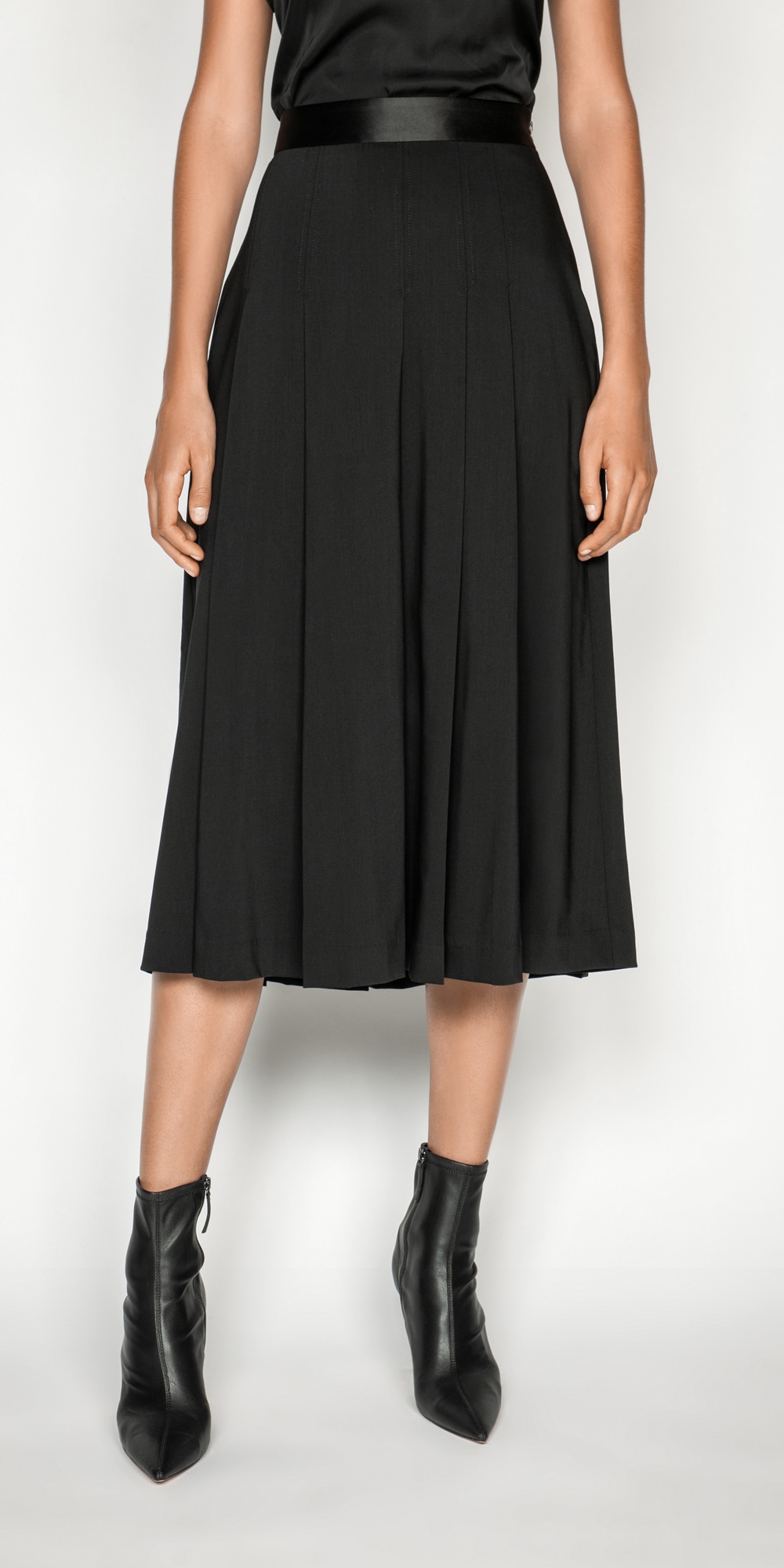 Wool Pleated Skirt | Buy Skirts Online - Cue