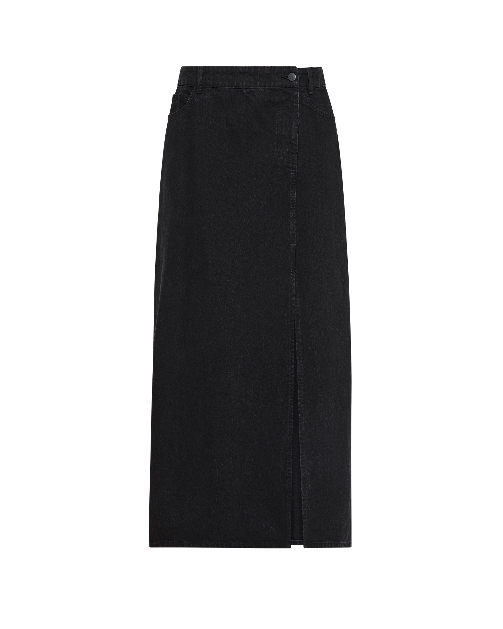 Black Denim Maxi Skirt | Buy Skirts Online - Cue