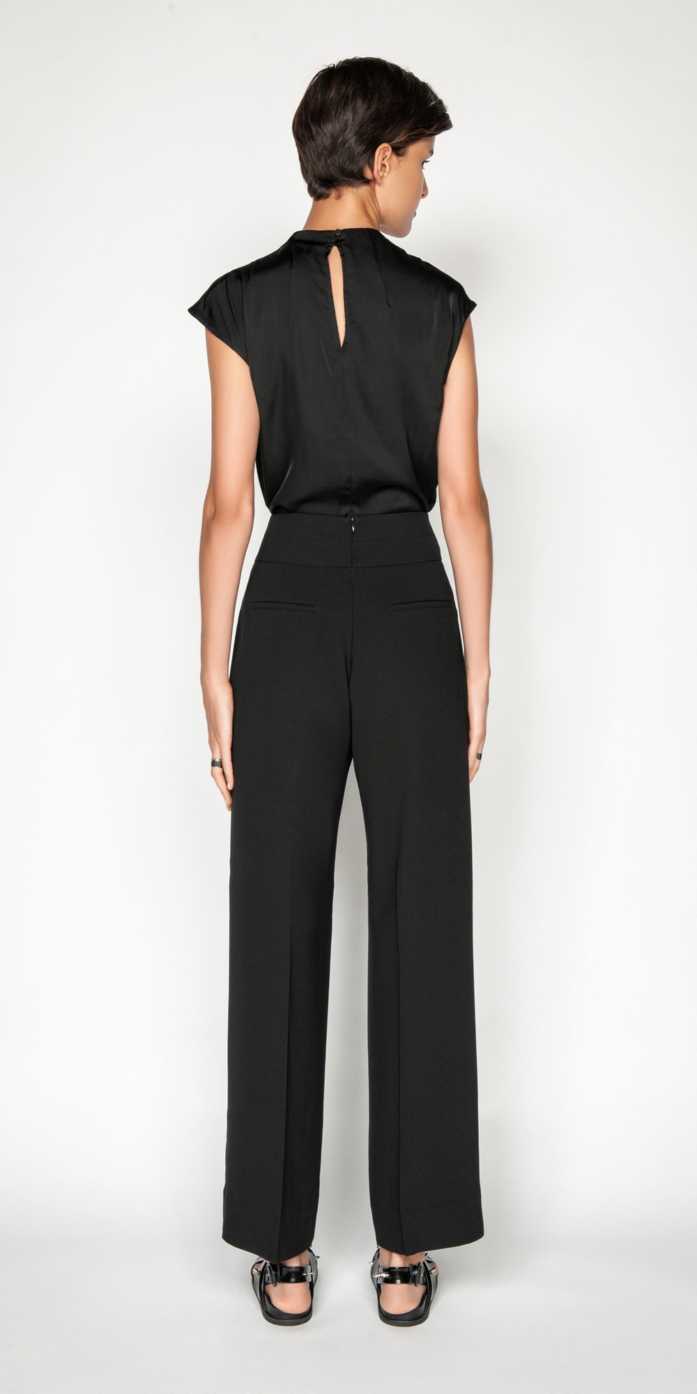 High Waisted Wide Leg Pant | Buy Pants Online - Cue