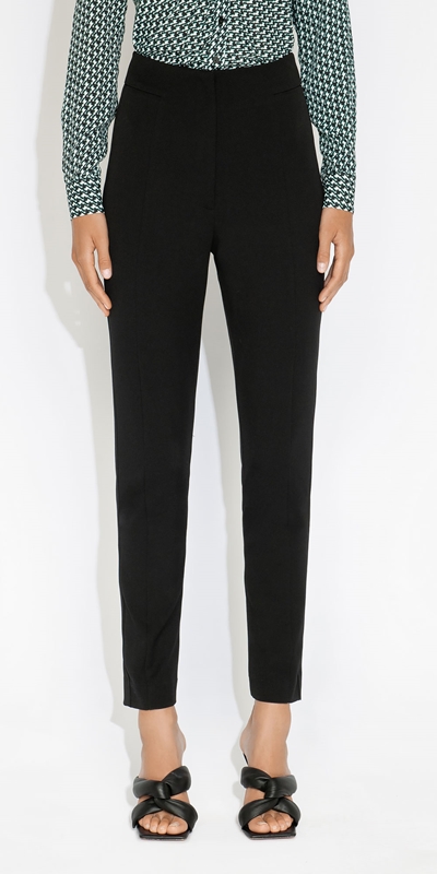 Wear to Work  | Waisted Skinny Pant | 990 Black