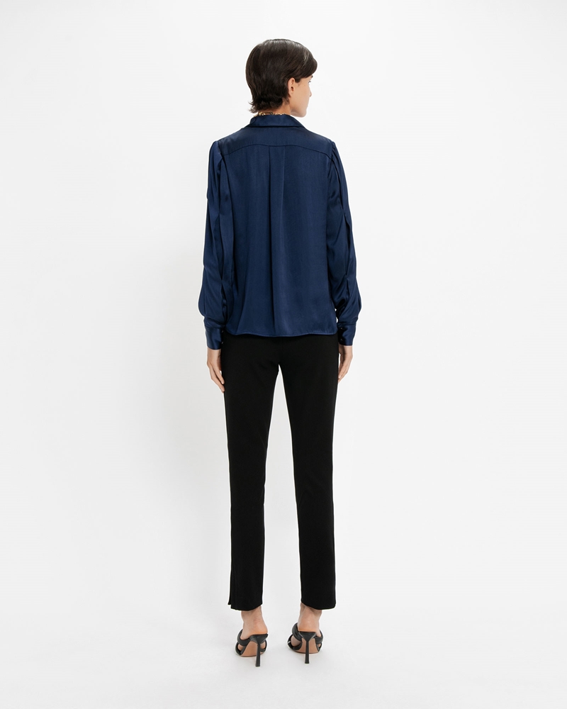 Sale  | Panelled Skinny Pant | 990 Black