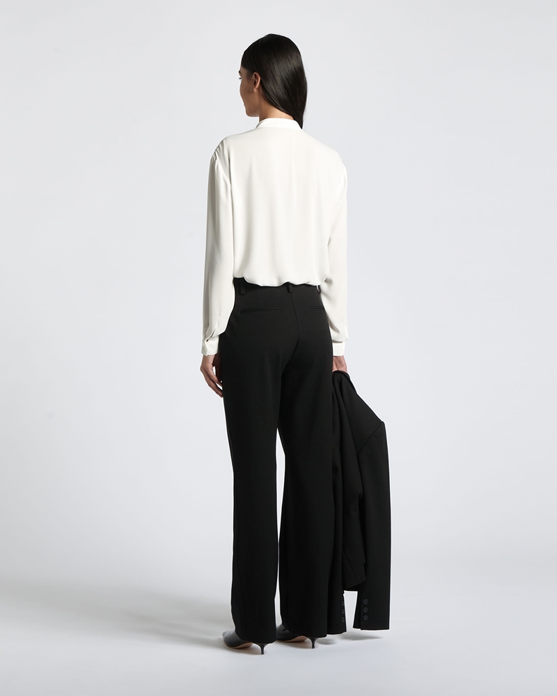 Wear to Work  | Eco Twill Slim Leg Pant | 990 Black