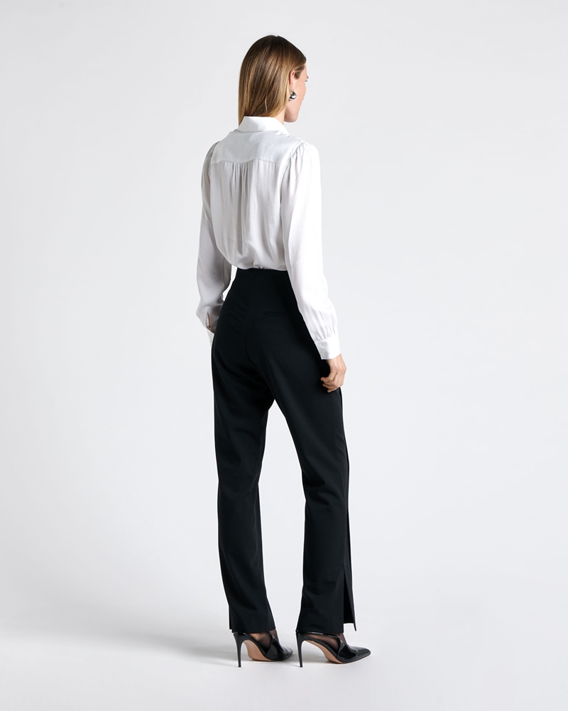 Pants  | Stretch Twill Slim Pant | 990 Black