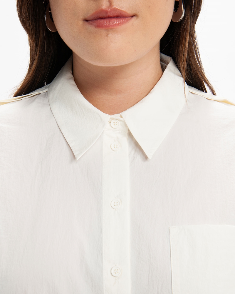 Sale  | Recycled Nylon Shirt | 110 Off White