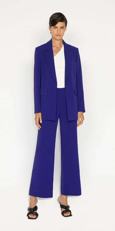 Wear to Work | Ultra Violet Relaxed Blazer | 571 Ultra Violet