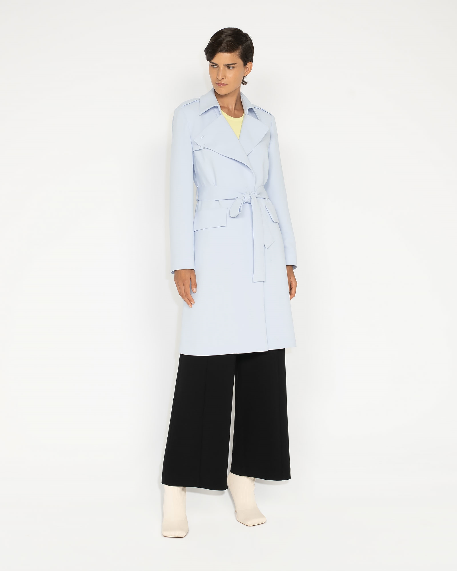 Jackets and Coats | Soft Trench | 715 Sky