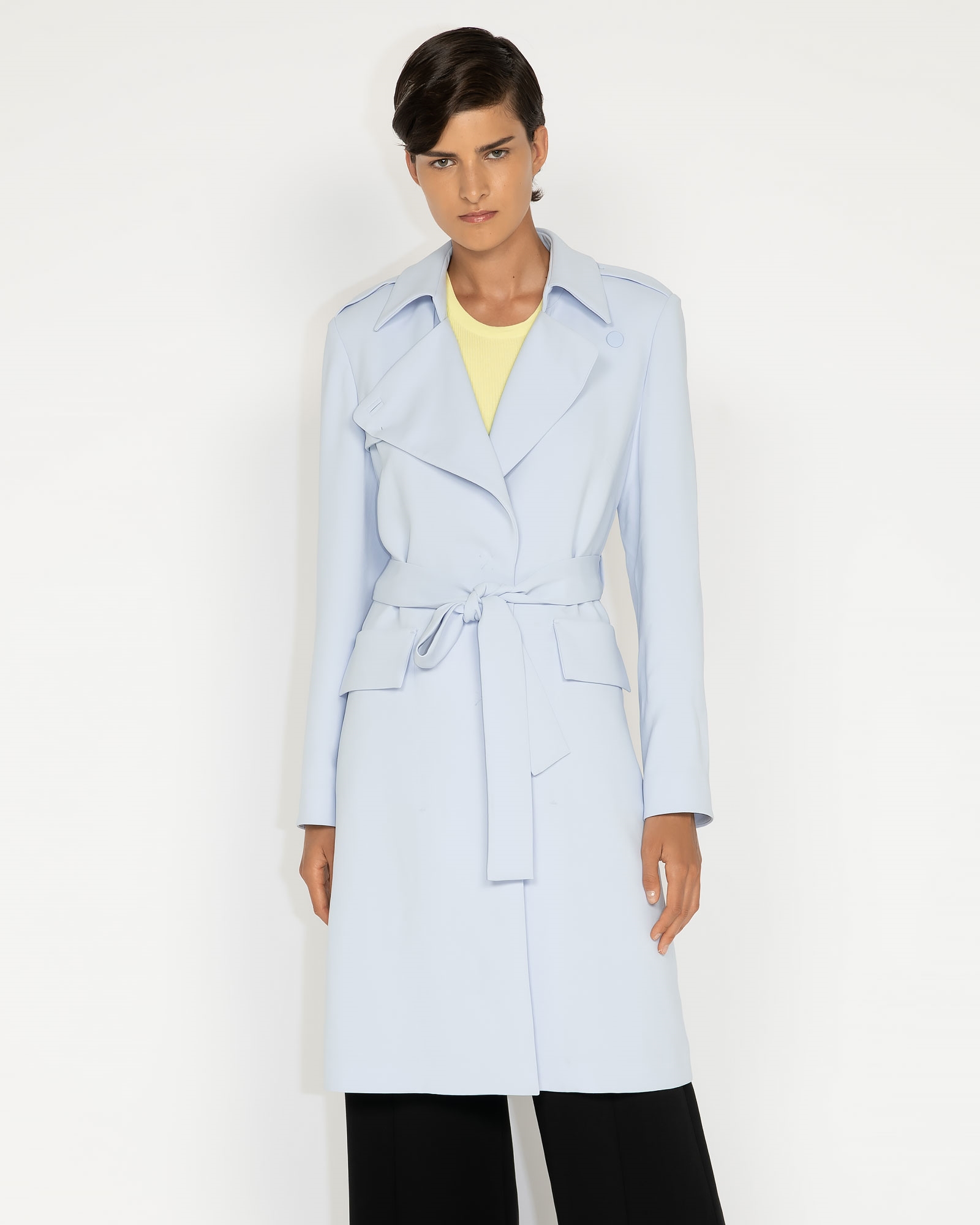 Jackets and Coats  | Soft Trench | 715 Sky