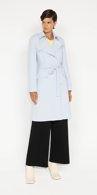 New Arrivals | Soft Trench | 715 Sky