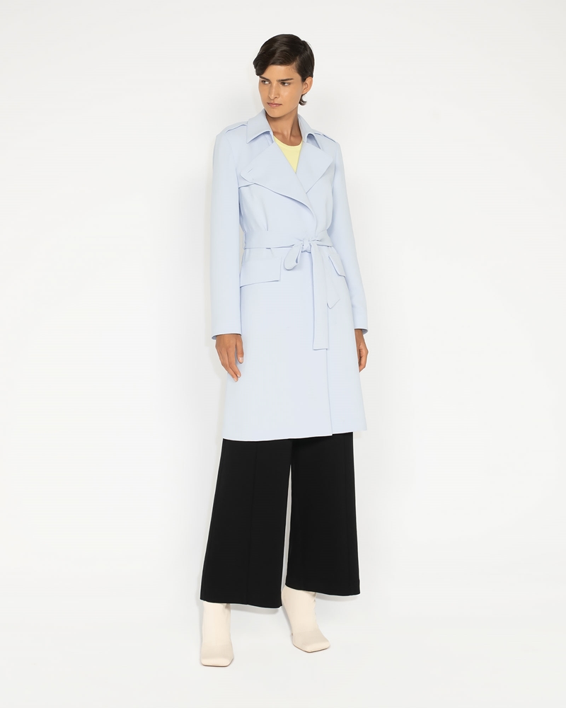 Jackets and Coats | Soft Trench | 715 Sky