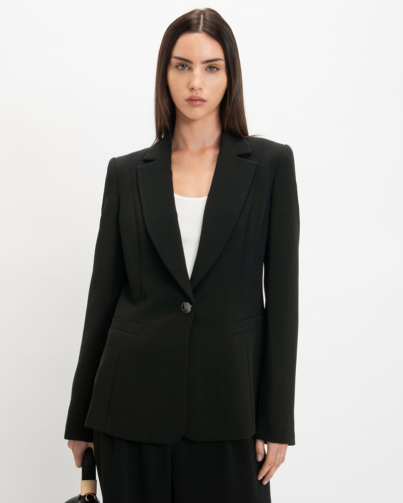 Sale | Tailored Panel Jacket | 990 Black
