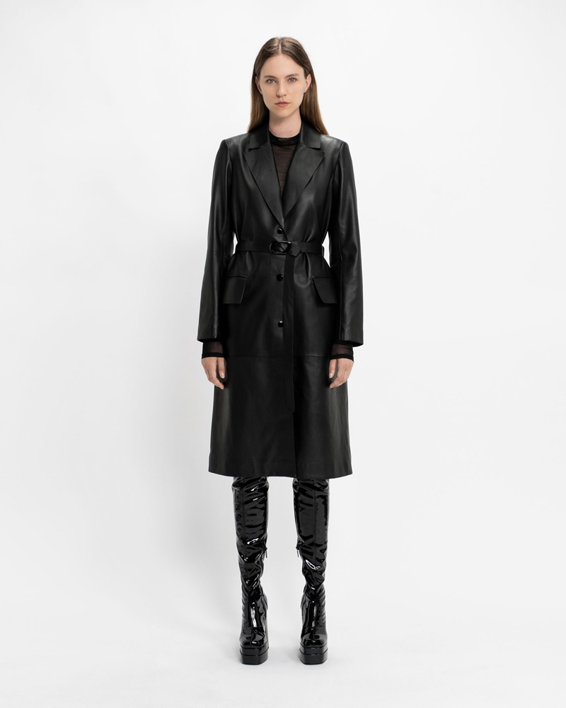 | Leather Trench