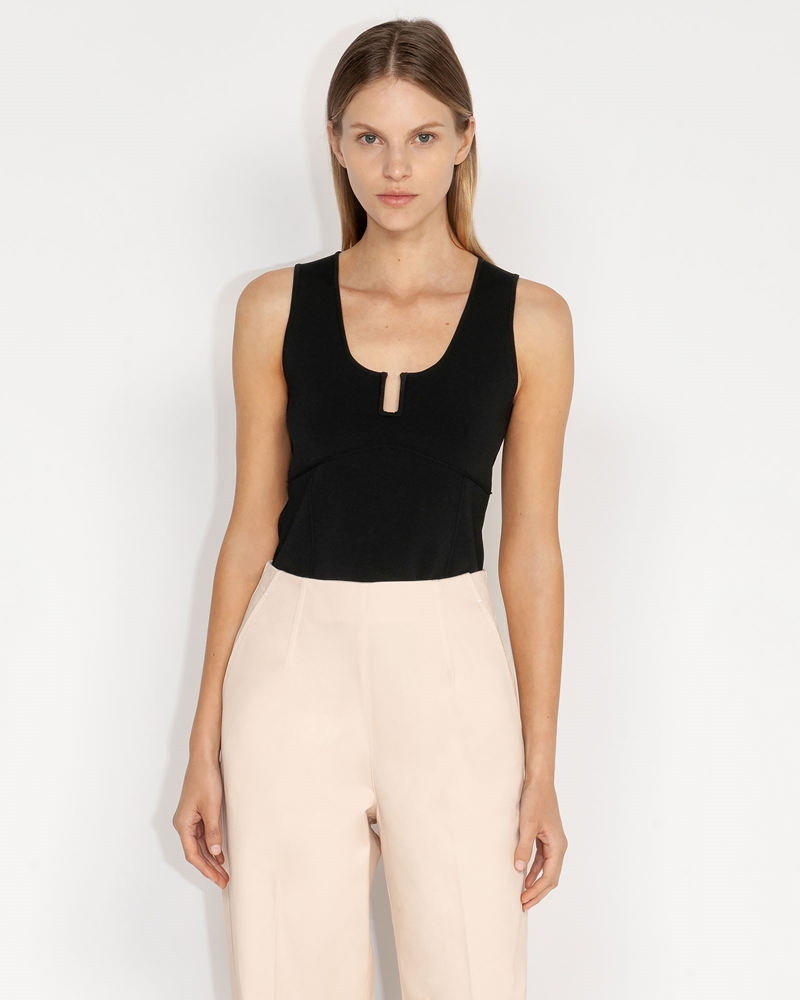 | Milano Structured Neck Tank