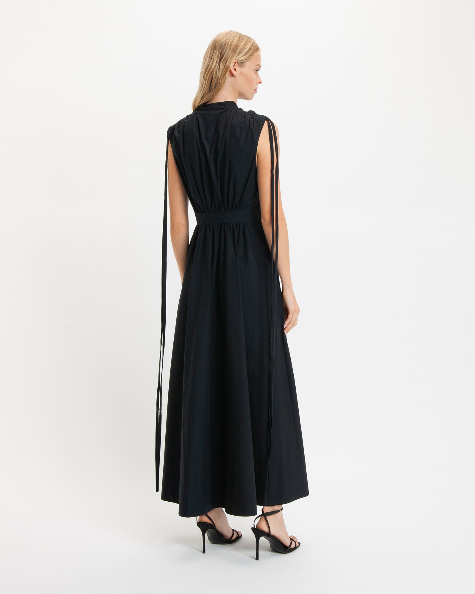 Good Earth Cotton® Zip Gathered Dress | Buy Dresses Online - Cue