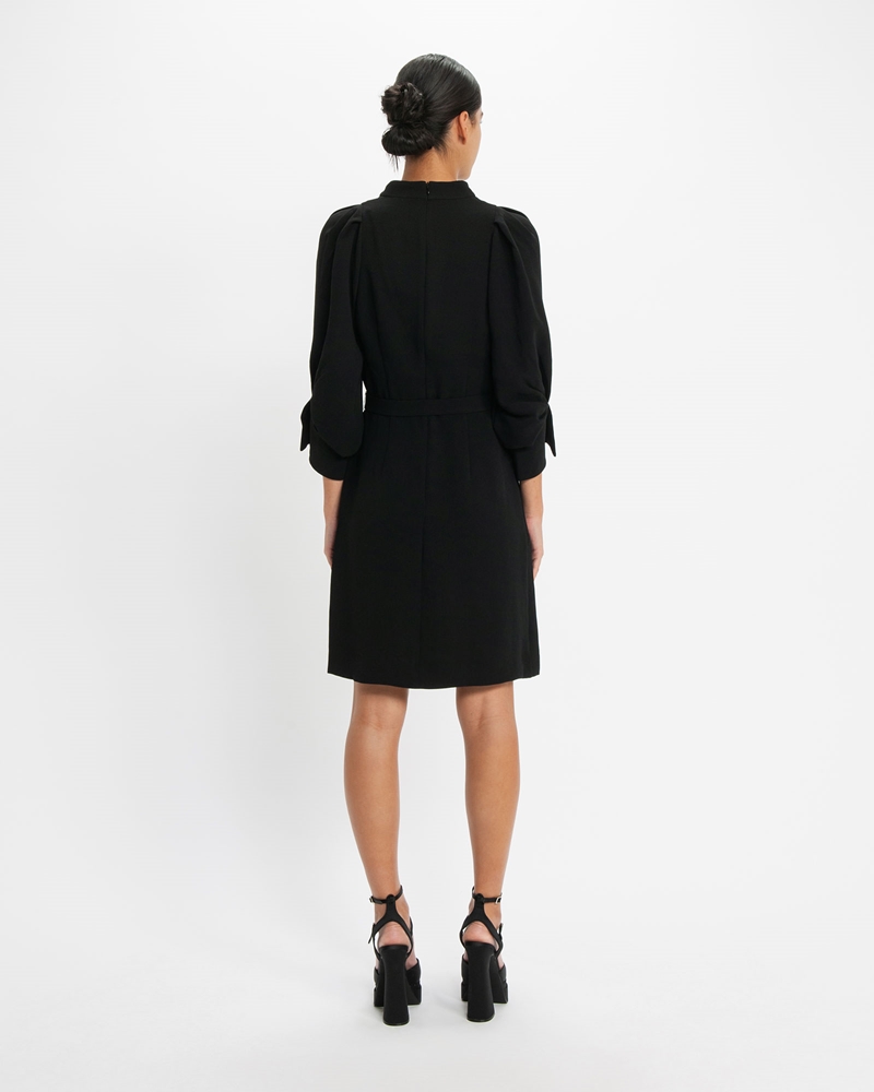 Sale  | Soft Stretch Shift Dress | 990 Black
