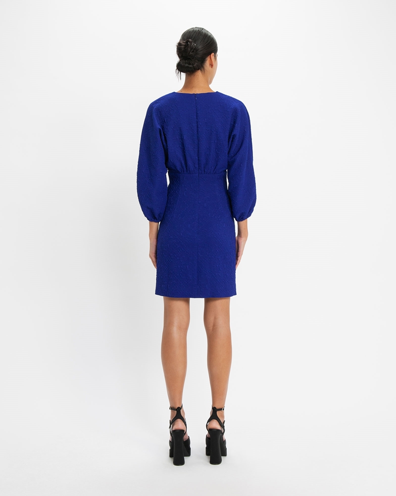 Sale  | Jacquard Detail Dress | 571 Ultra Violet
