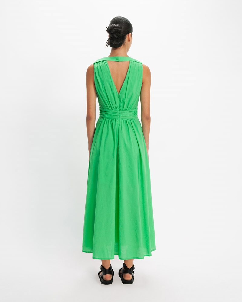 Dresses  | Ruched Tab Shoulder Dress | 304 Apple